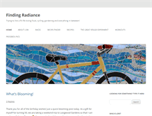Tablet Screenshot of findingradiance.com